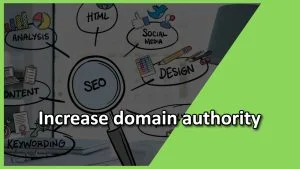 Increase domain authority
